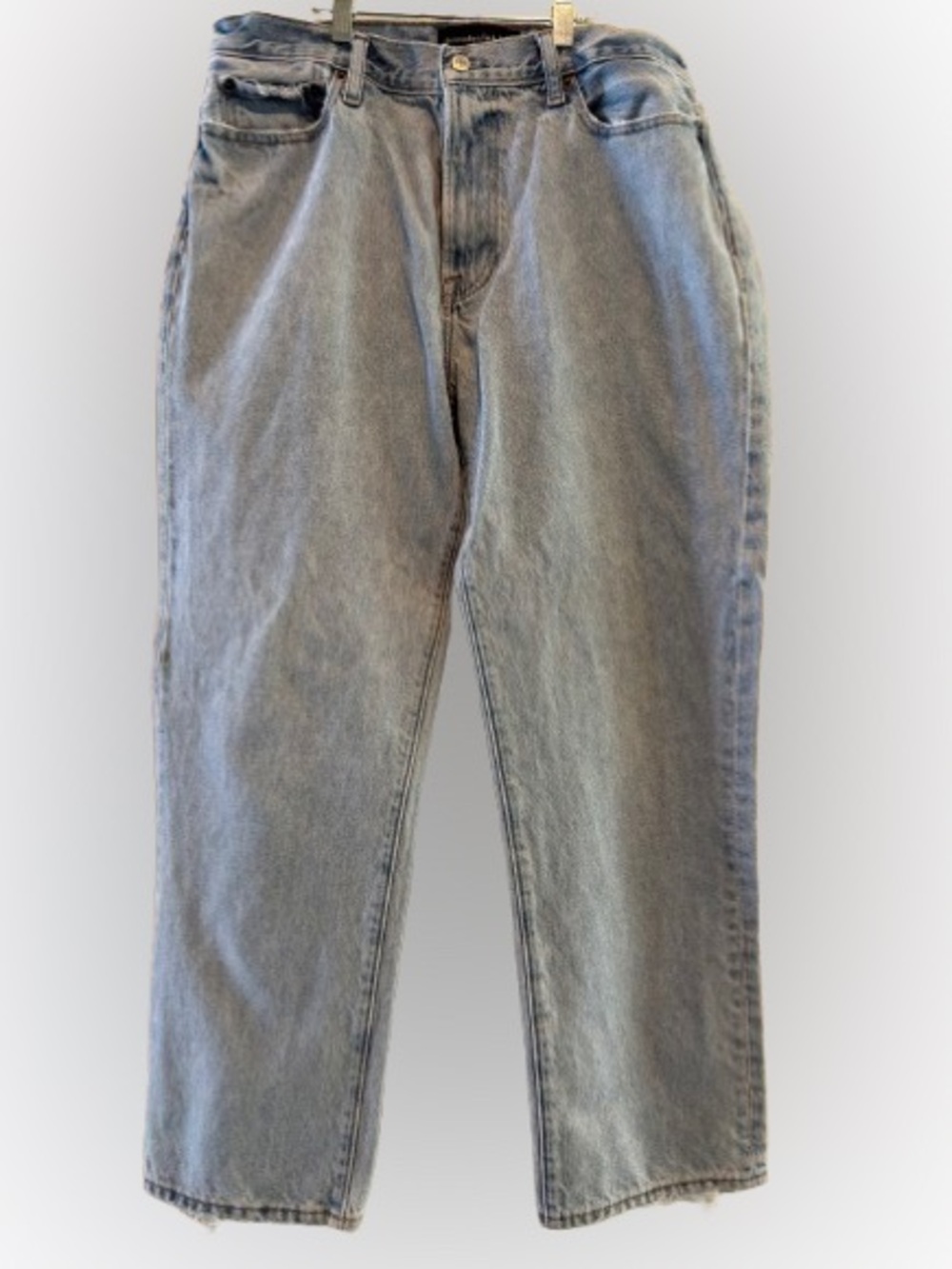 Abercrombie & Fitch Relaxed Light Blue Men's Jeans